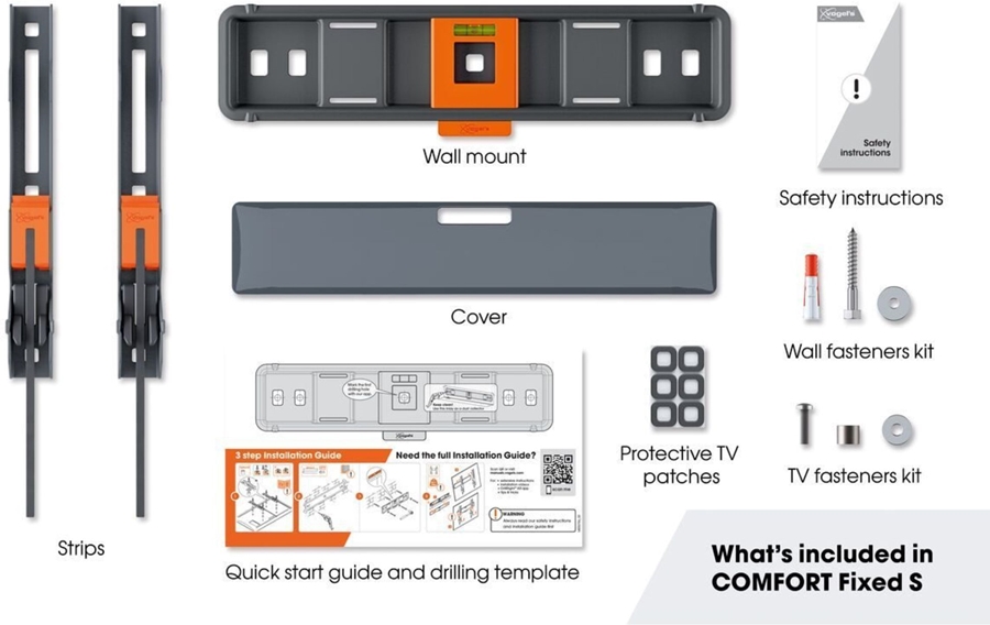 Vogel's COMFORT TVM 3205 | Vaste tv-beugel | 19-50 7